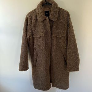 Light brown teddy coat
